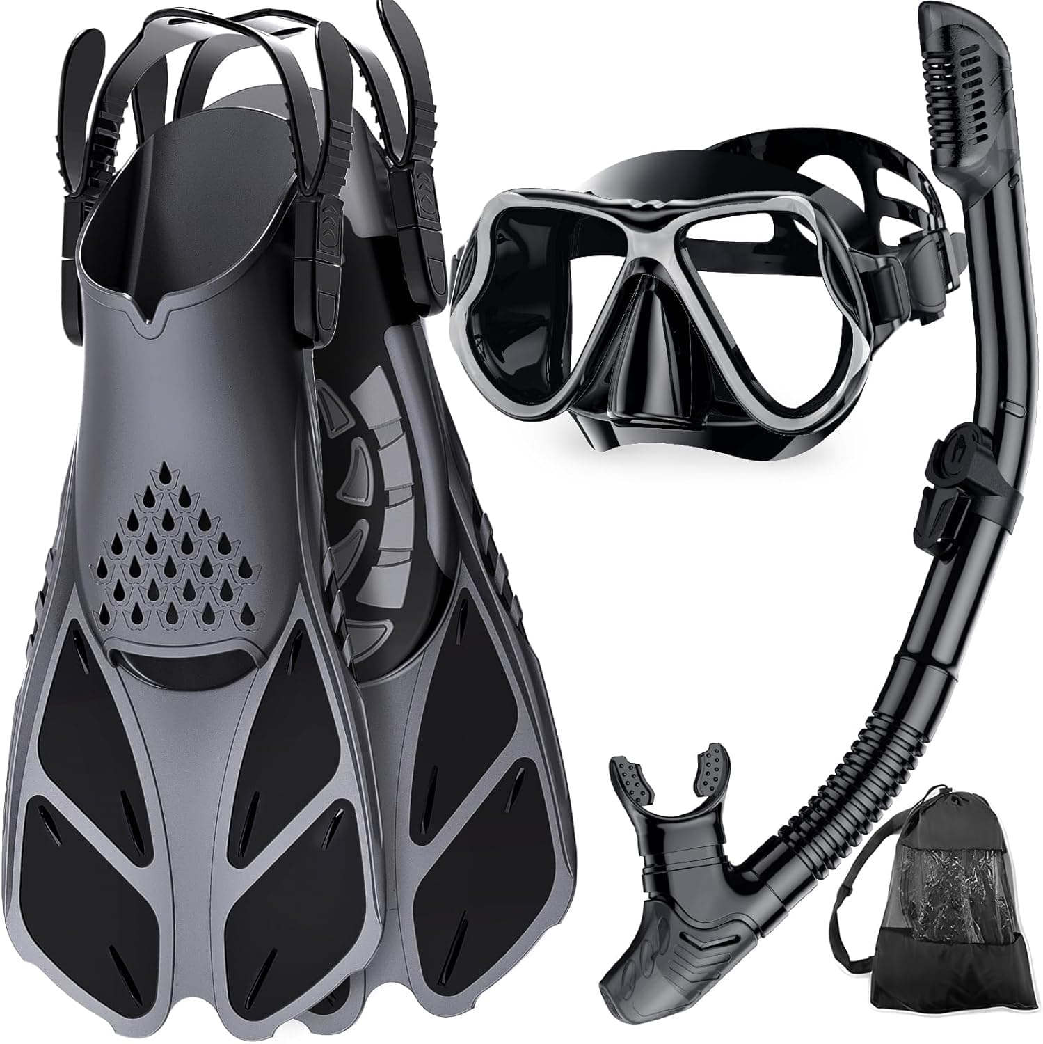 Zenoplige Mask Fins Snorkel Set - image 1