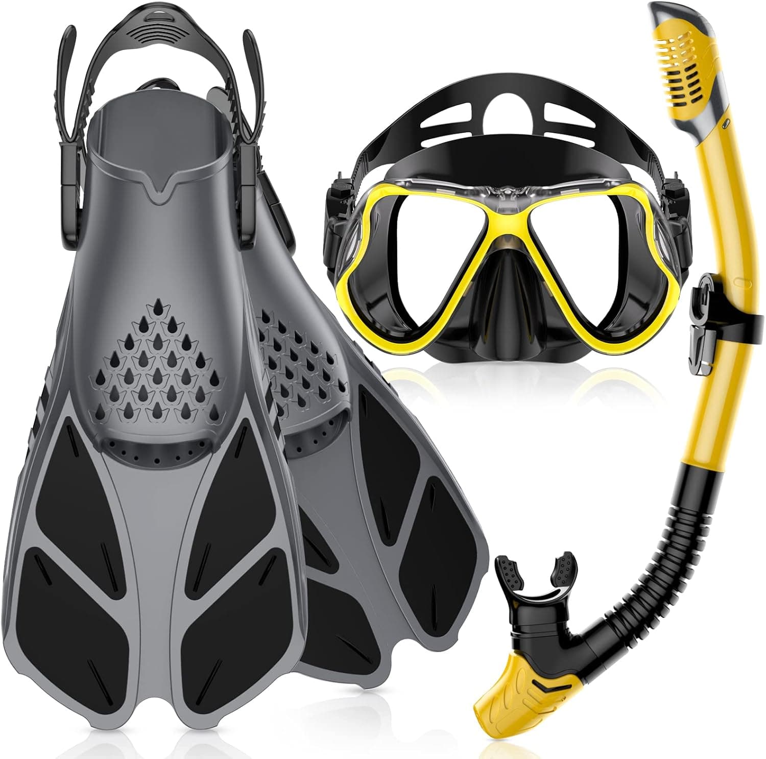 Greatever Mask Fins Snorkel Set - image 1