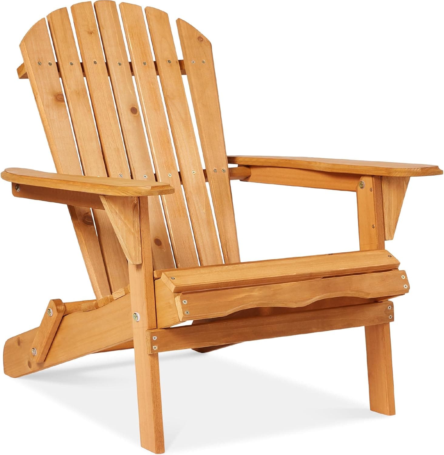 Best Choice Products Folding Wooden Adirondack Chair - image 1