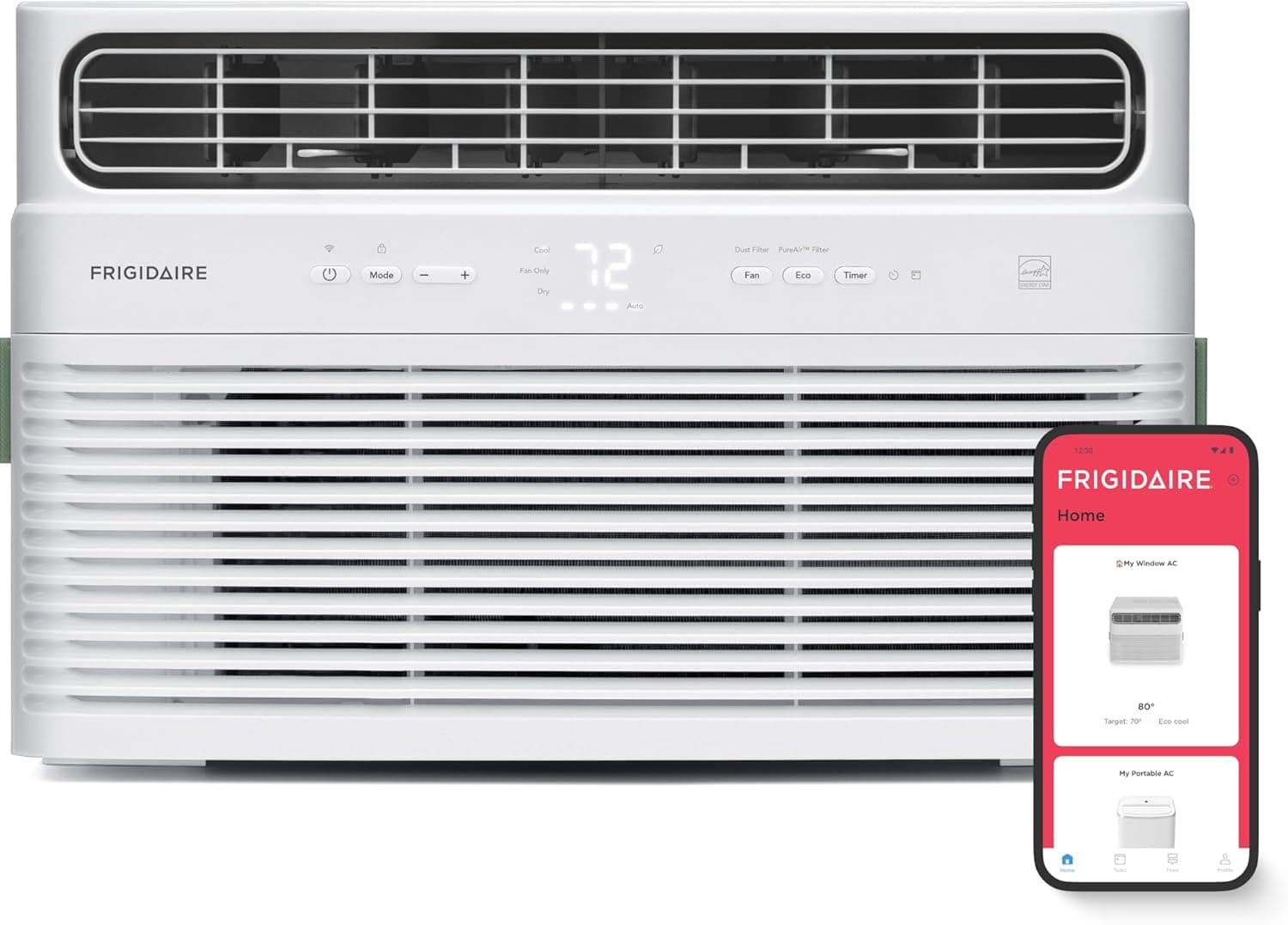 Frigidaire FHWW085WE1 8,000 BTU Smart Inverter Window Air Conditioner - image 1