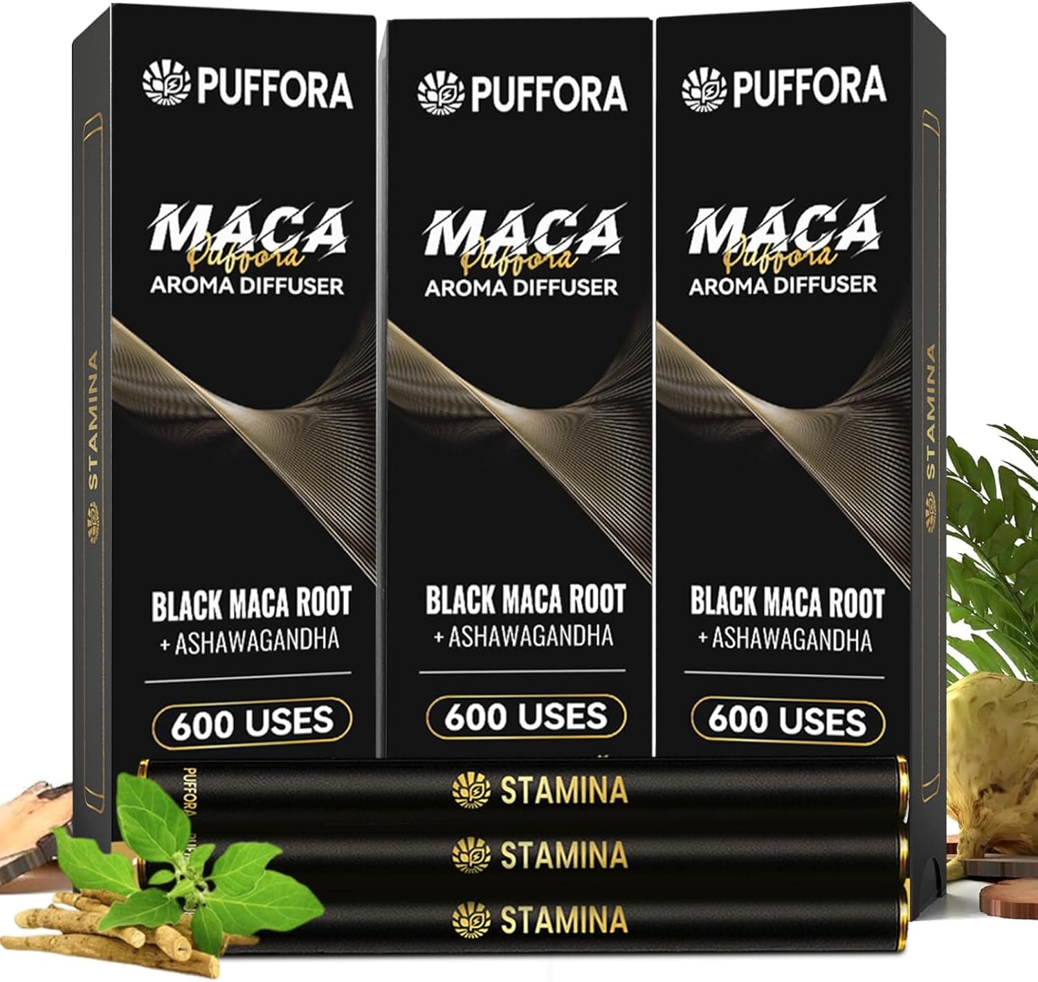 Herbal Diffuser Pen Vitamin Herby Pen 3-Pack - image 1