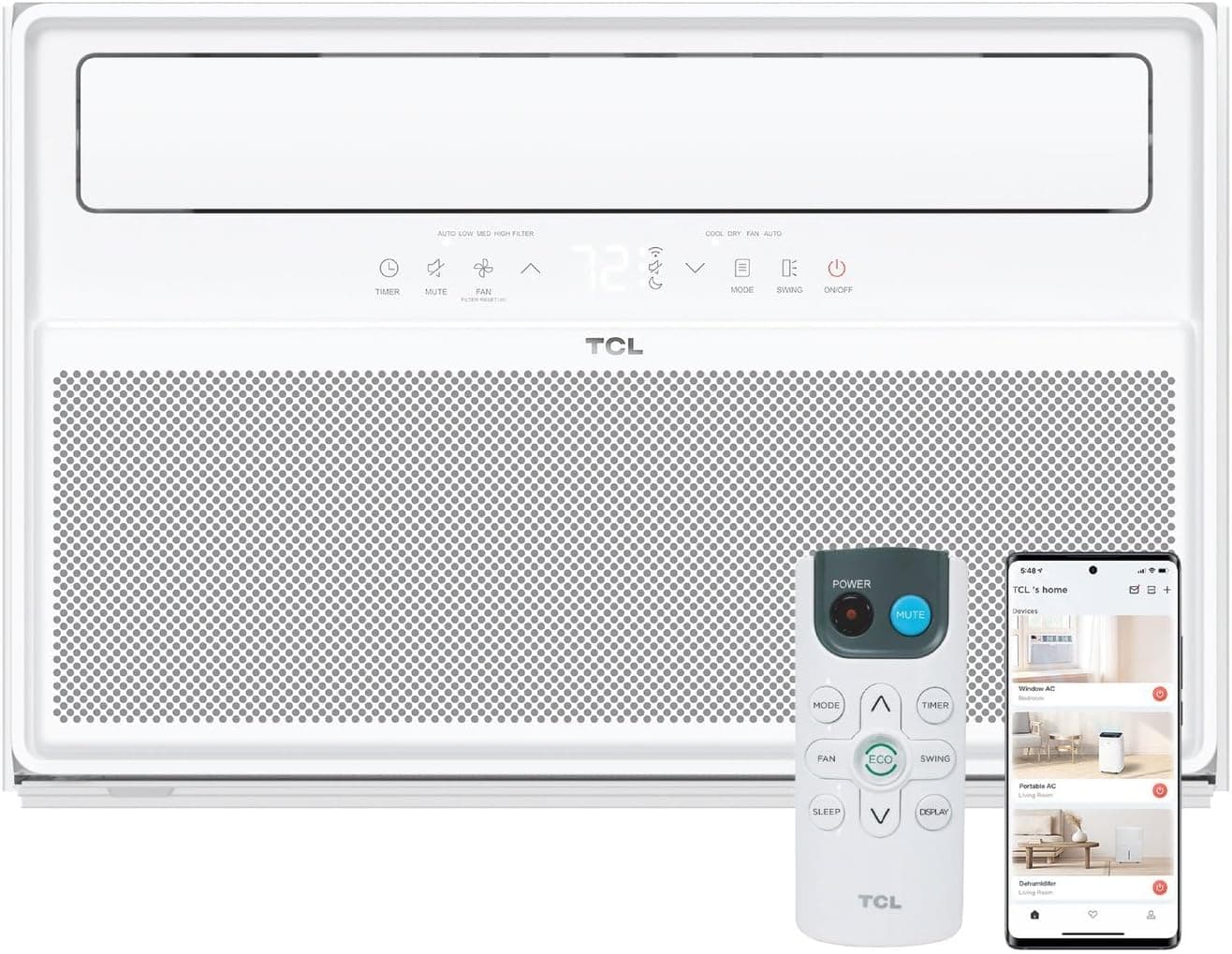 TCL 10,000 BTU Q-Series Smart Inverter Window Air Conditioner - image 1