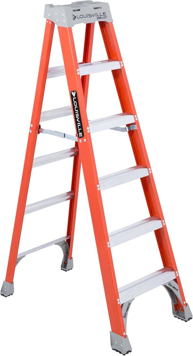 Louisville Ladder FS1506 6-Foot Fiberglass Step Ladder - image 1
