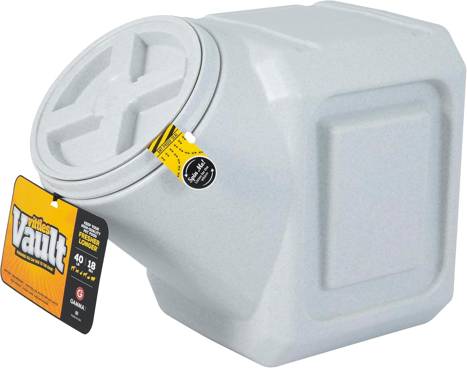 Gamma2 Vittles Vault Outback Airtight Pet Food Container