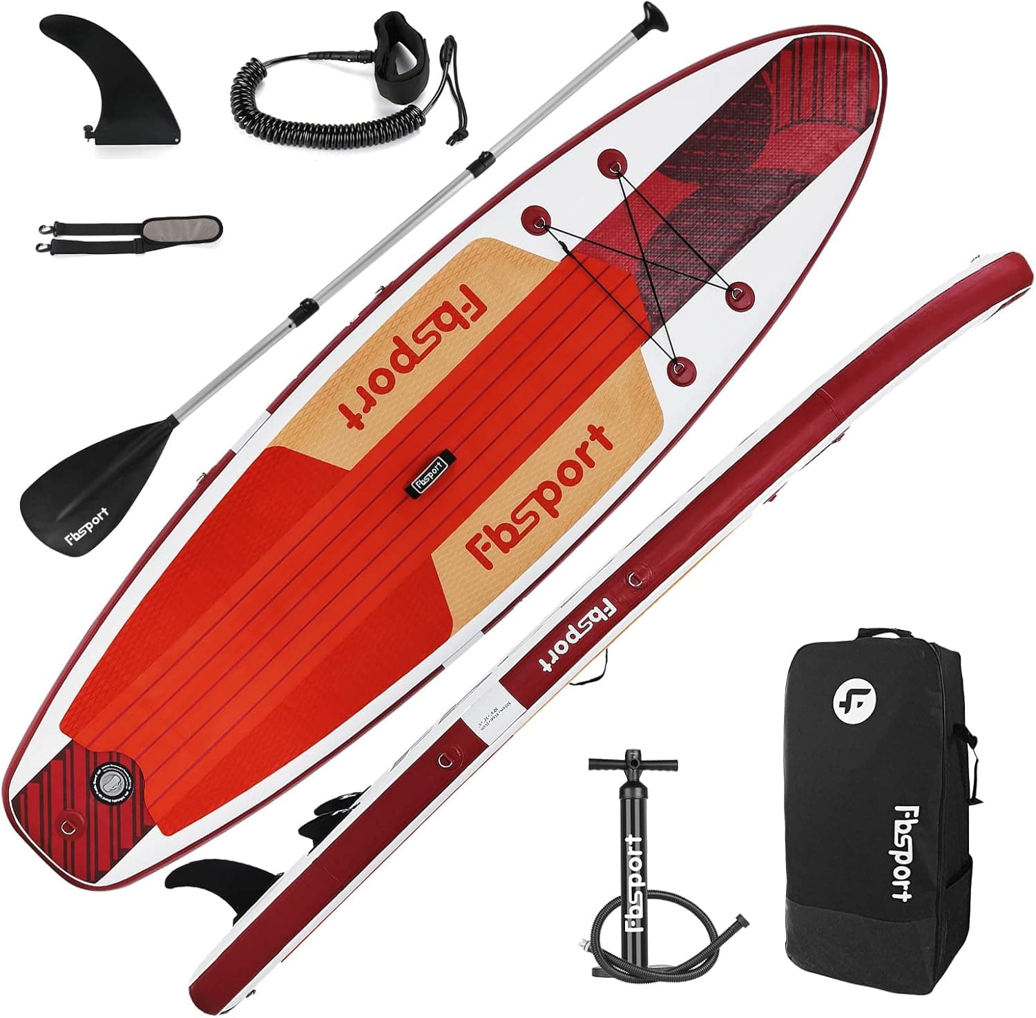 FBSPORT 11' Premium Inflatable Stand Up Paddle Board - image 1