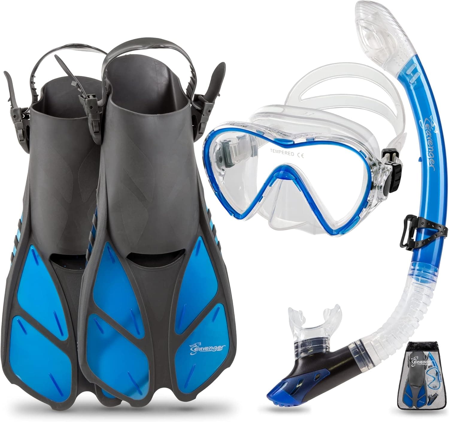 Seavenger Aviator Snorkeling Set with Gear Bag - image 1