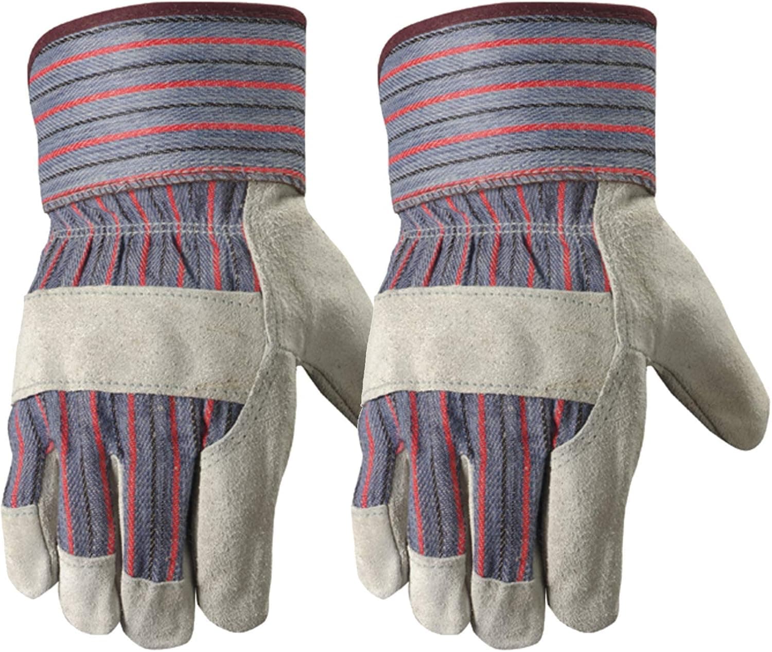 Wells Lamont Men's Heavy Duty Leather Work Gloves (2-Pack) - image 1