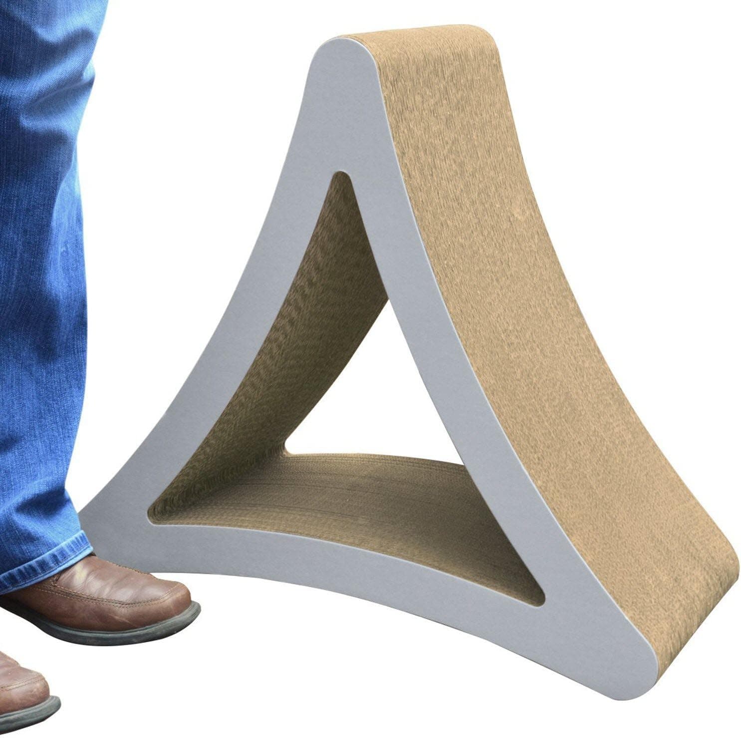 PetFusion 3-Sided Vertical Scratch Play & Perch - image 1
