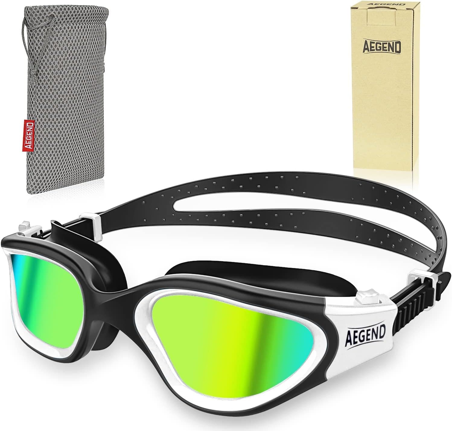 Aegend Polarized Swim Goggles - image 1