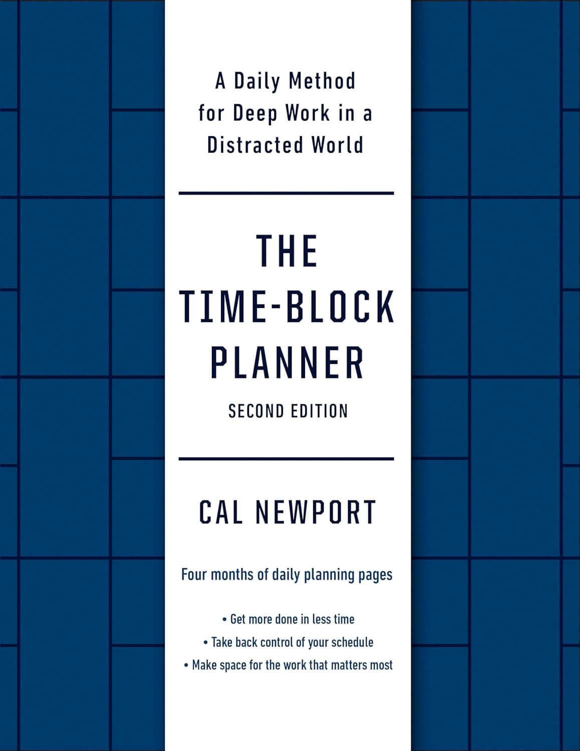 Cal Newport's The Time-Block Planner (Second Edition) - image 1