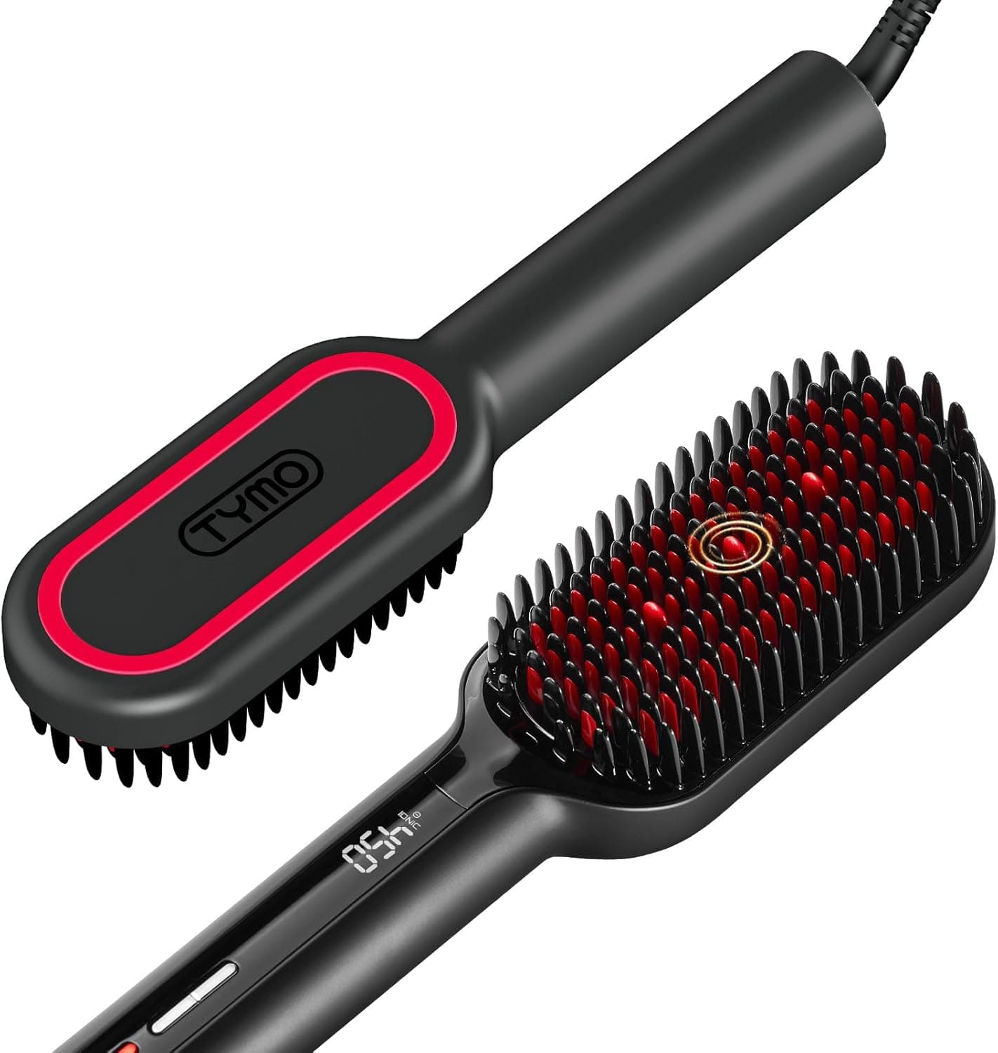 TYMO Hair Straightener Brush – Upgraded Ionic Plus - image 1