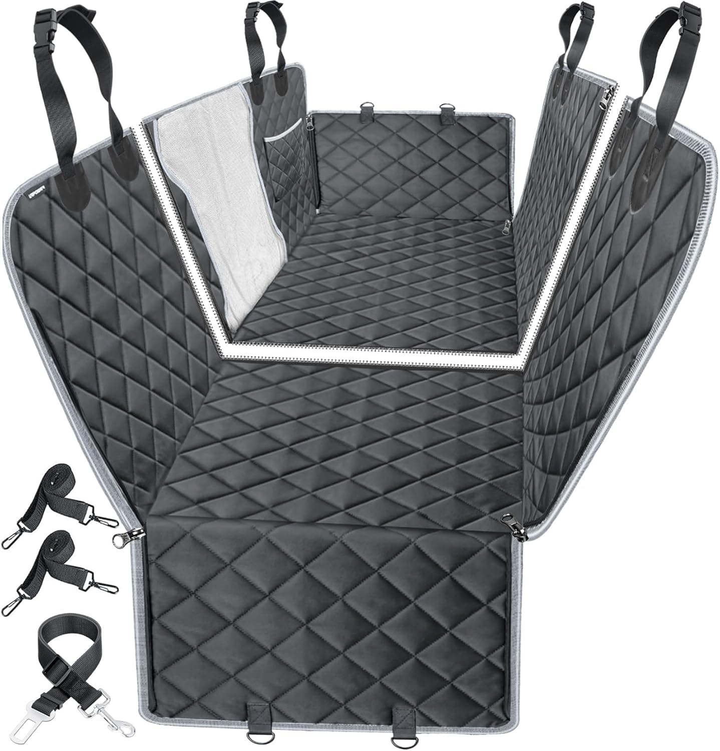 URPOWER 6-in-1 Dog Car Seat Cover - image 1