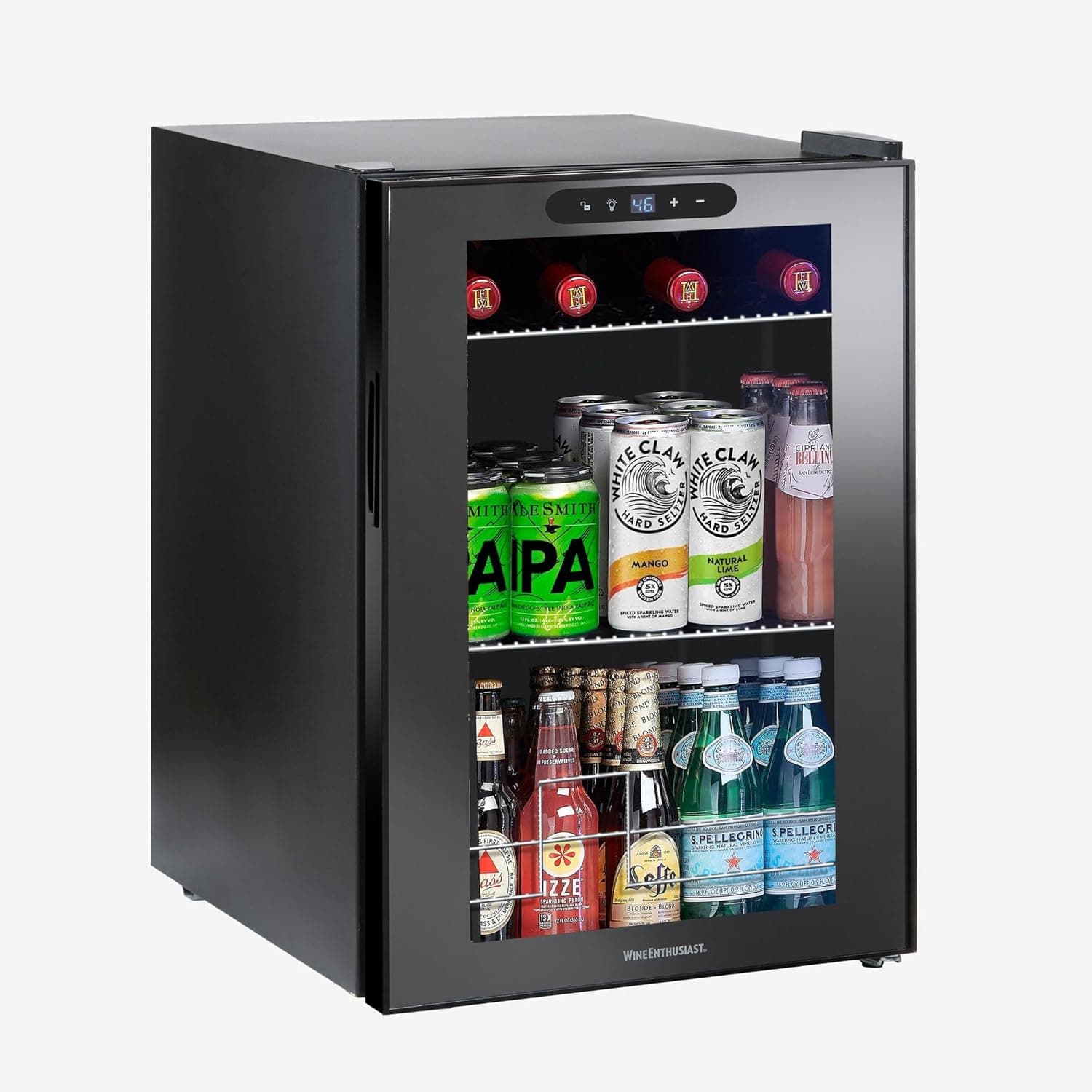 Wine Enthusiast 12-Bottle Compact Wine Cooler - image 1