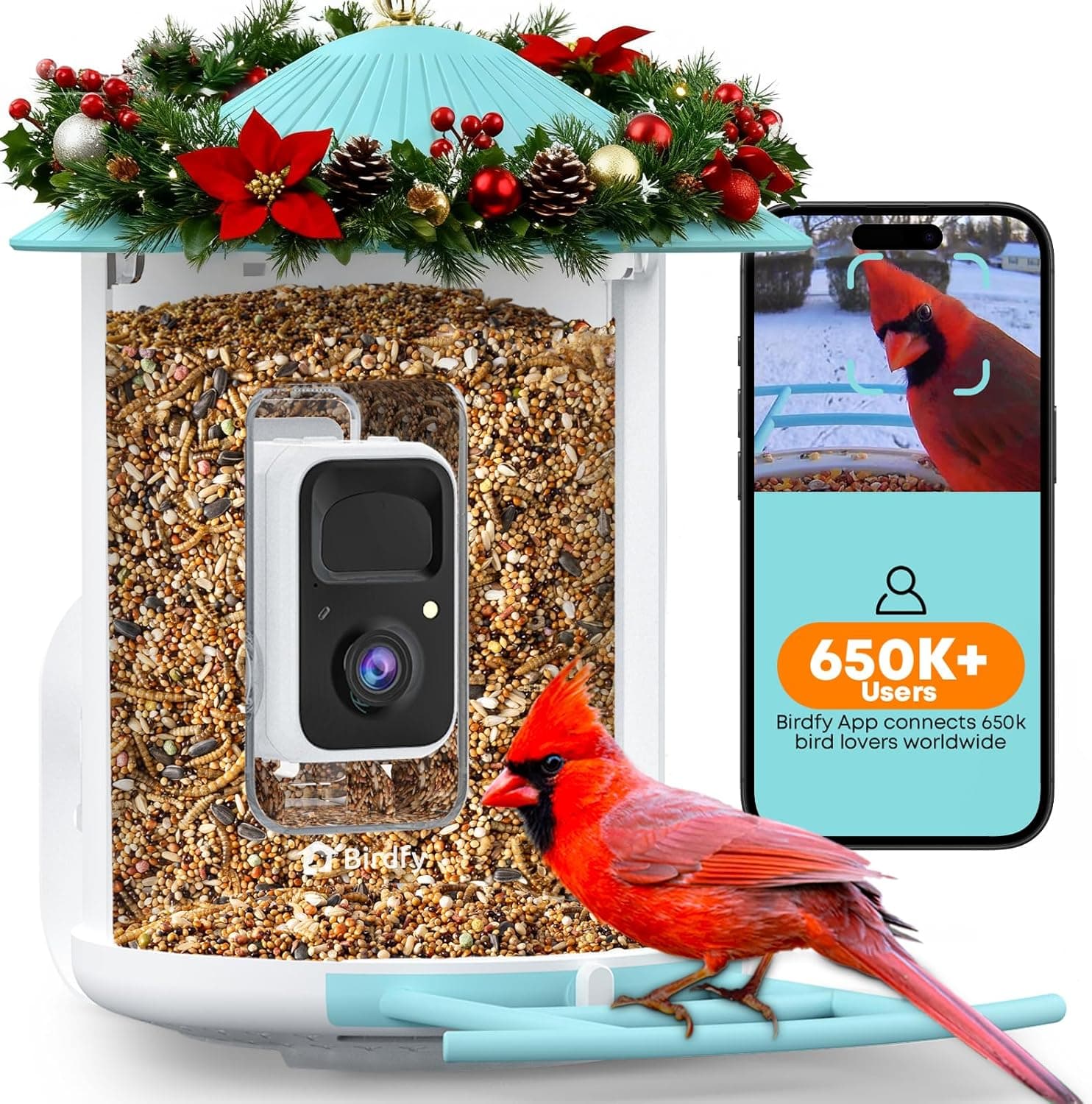 NETVUE Birdfy Smart Bird Feeder with AI Camera - image 1