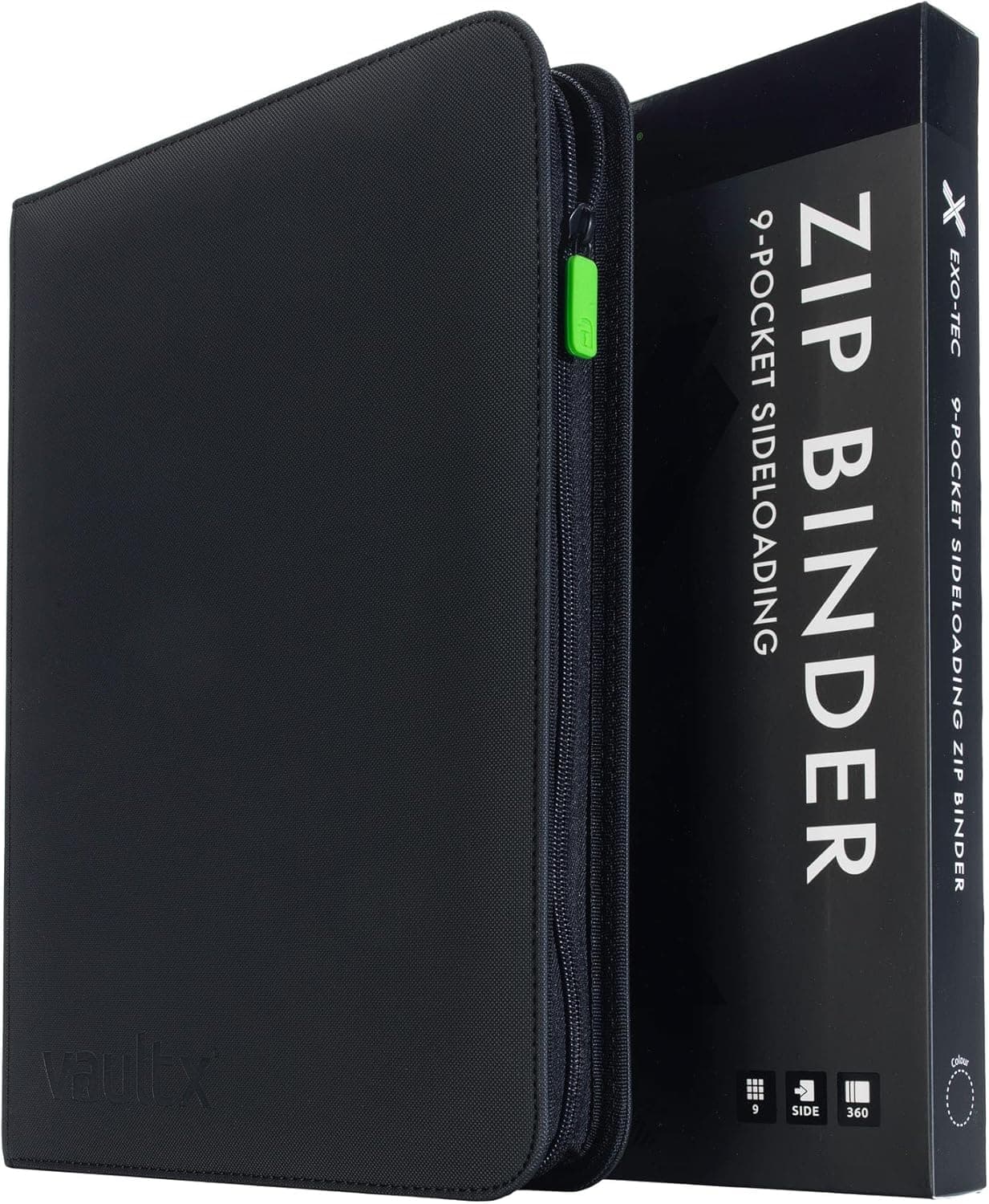 Vault X 9-Pocket Exo-Tec Zip Binder (360 Cards) - image 1