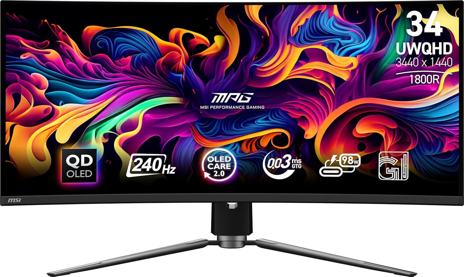 MSI MPG 341CQPX QD-OLED 34" 240Hz