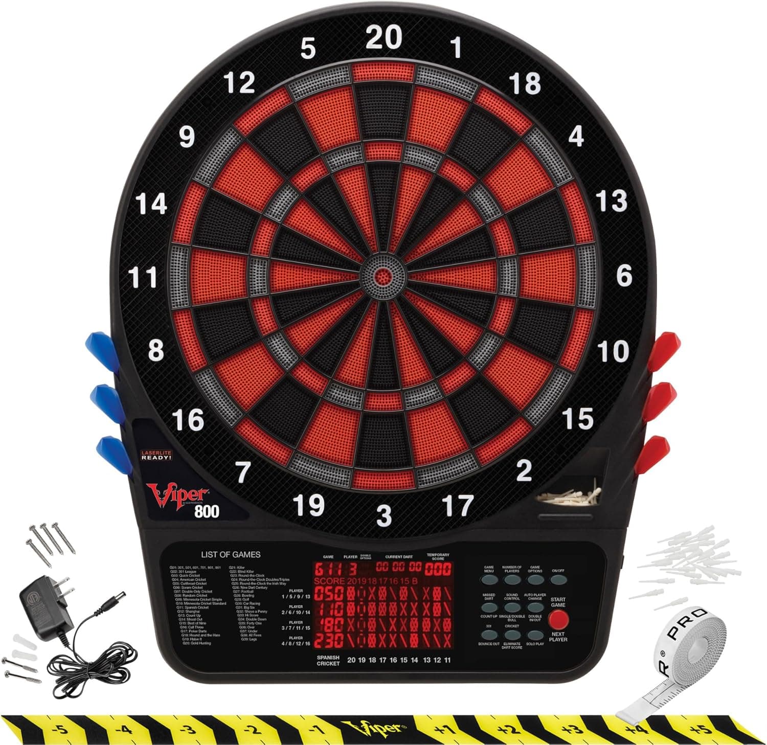 Viper 800 Electronic Soft Tip Dartboard - image 1