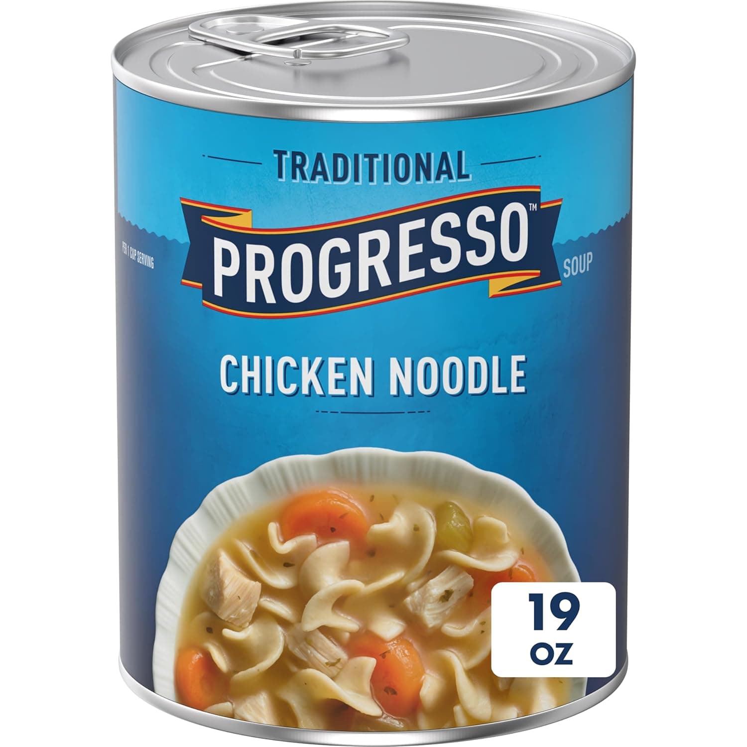 Progresso Soup, Traditional, Chicken Noodle Soup, 19 oz (Pack of 6) - image 1