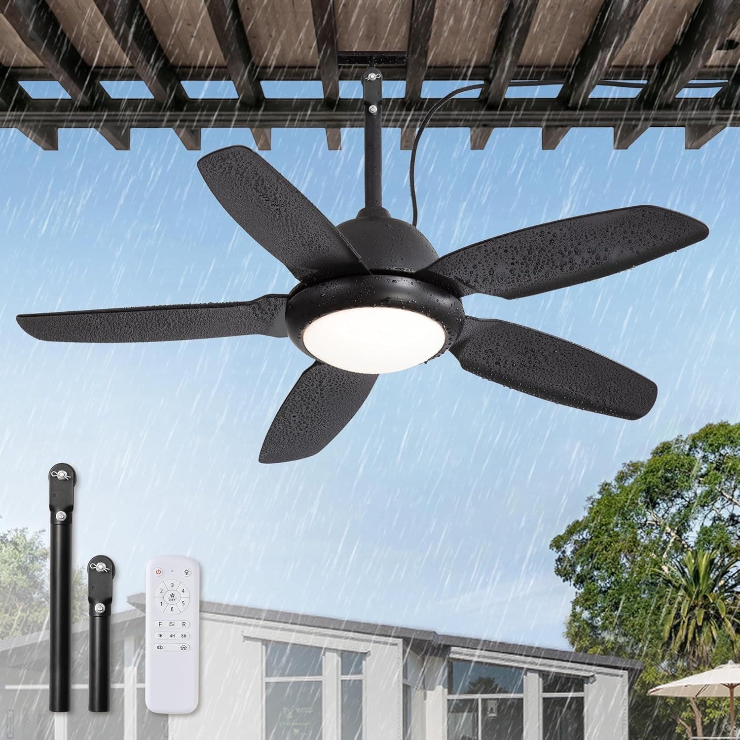 Fanbulous 42" IP65 Waterproof Outdoor Ceiling Fan - image 1
