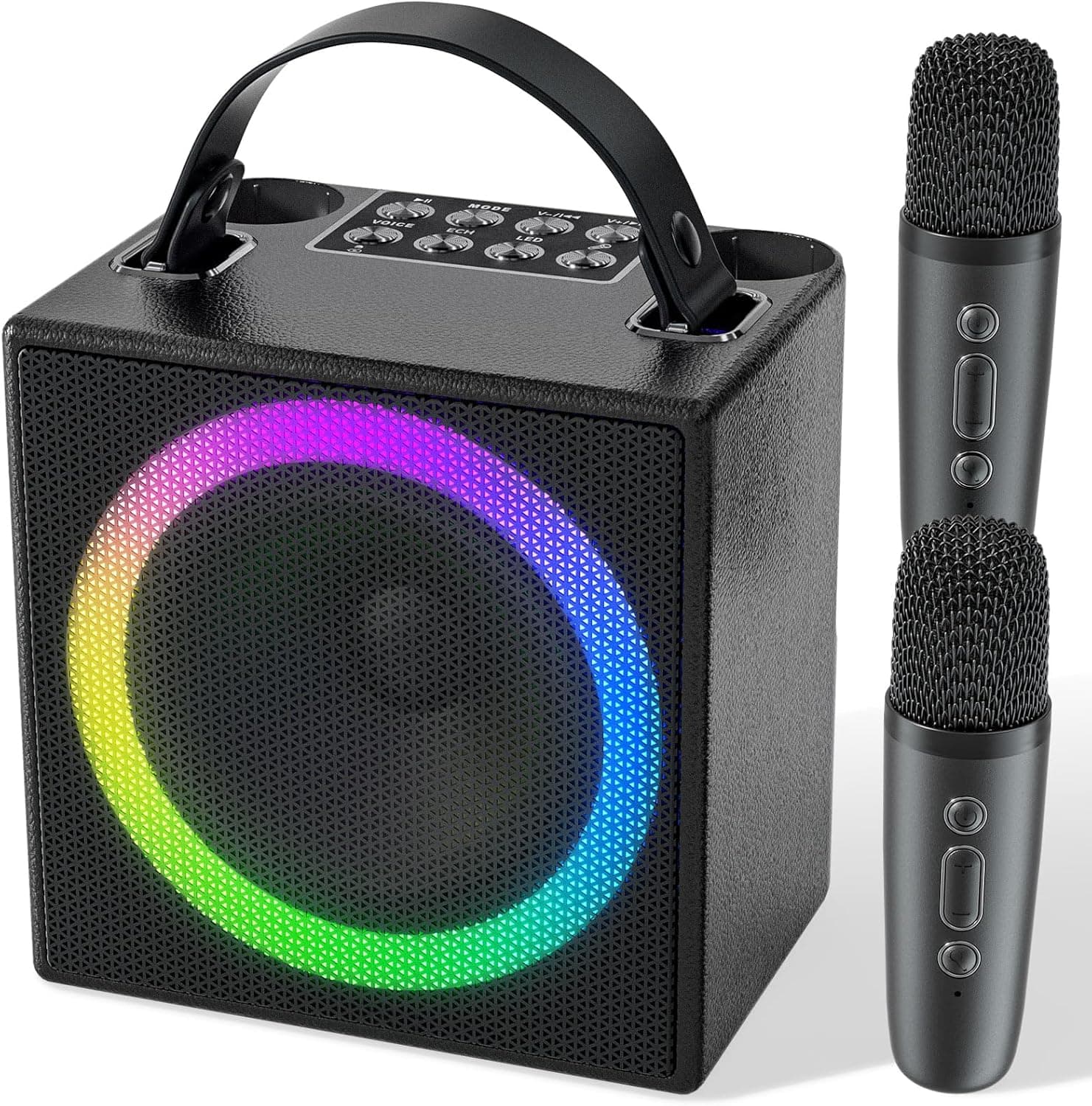Verkstar Karaoke Machine with 2 Wireless Microphones - image 1