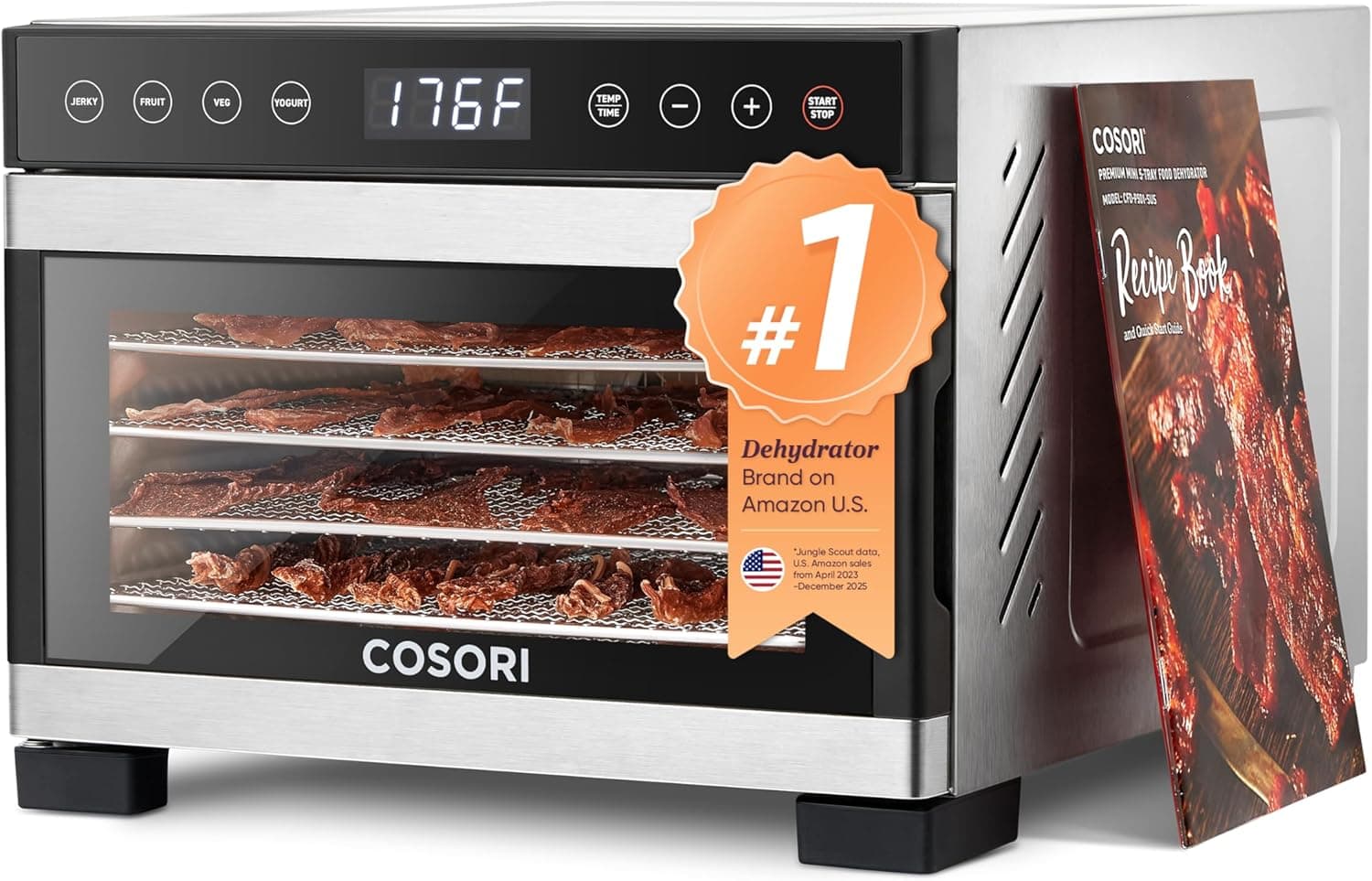 COSORI Food Dehydrator 5-Tray with 176°F Control - image 1