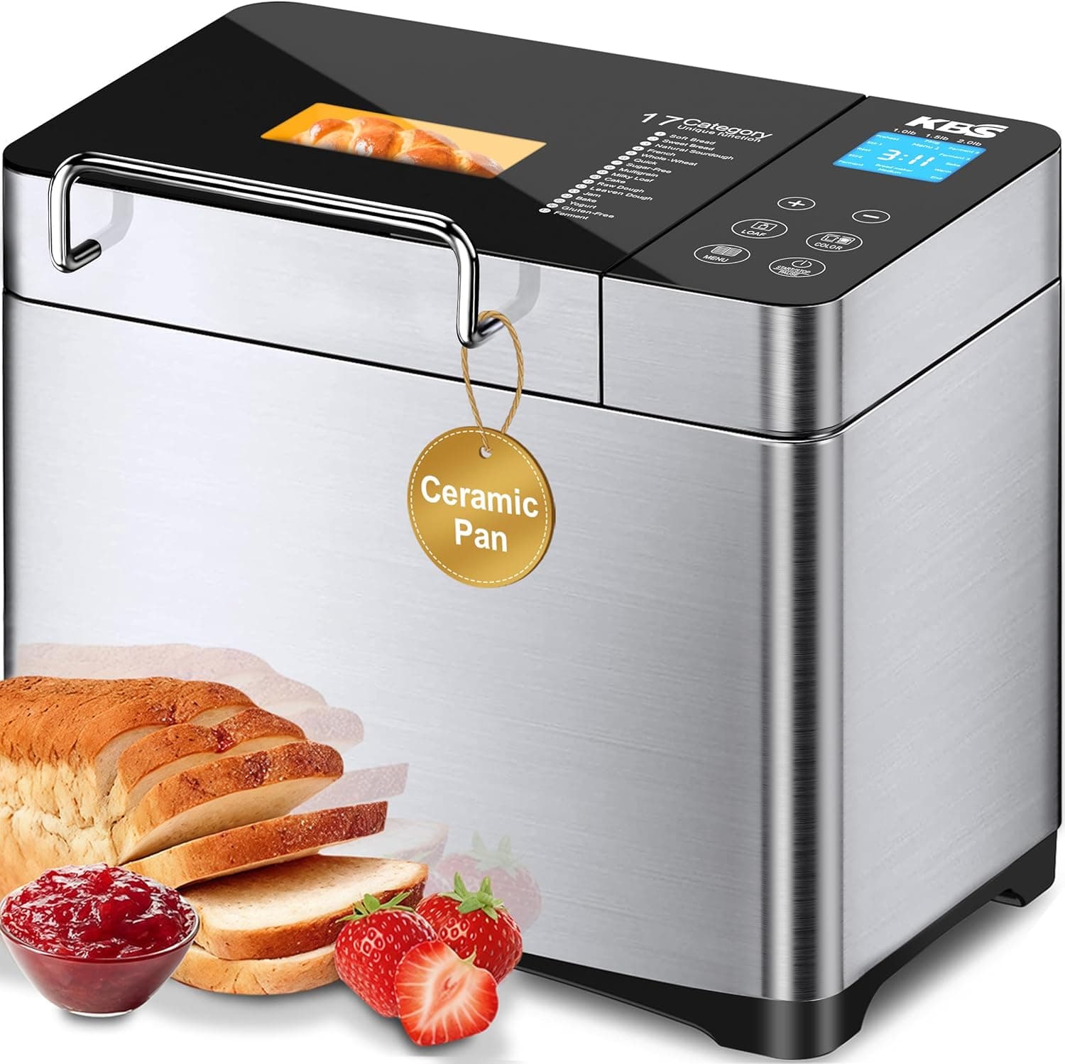 KBS Large 17-in-1 Bread Machine - image 1