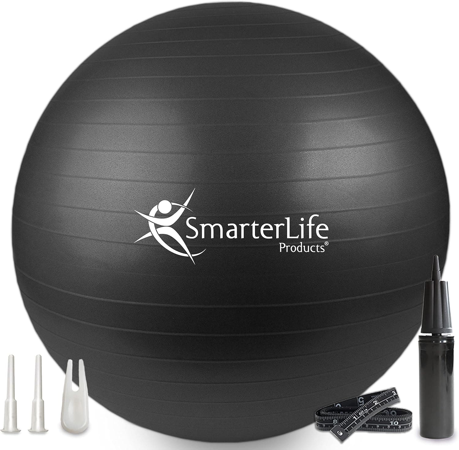 SmarterLife Exercise Ball for Fitness, Balance & Stability - image 1