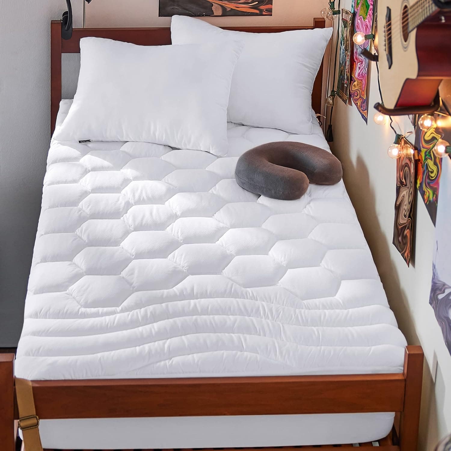 Bedsure Twin XL Mattress Pad Protector - image 1
