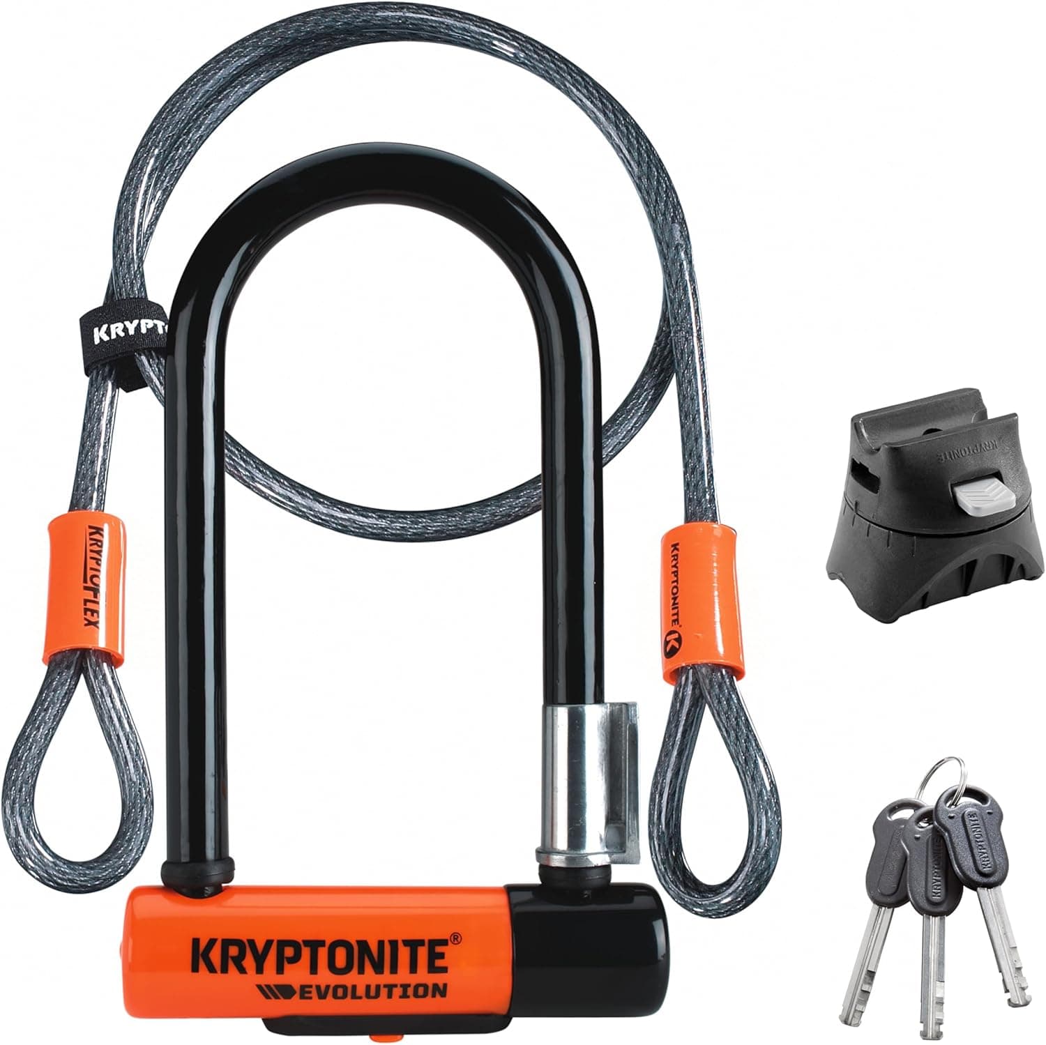 Kryptonite Evolution Mini-7 U-Lock with Cable - image 1