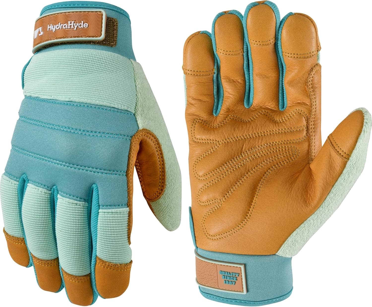 Wells Lamont Women's HydraHyde Leather Gardening Gloves - image 1