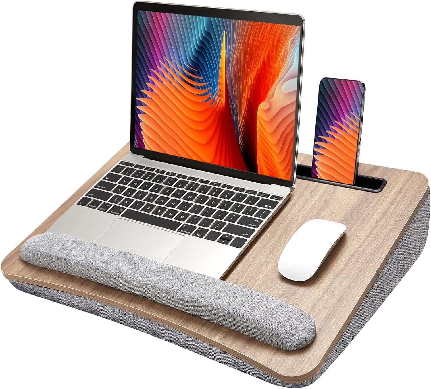 HUANUO Lap Laptop Desk with Pillow Cushion - image 1