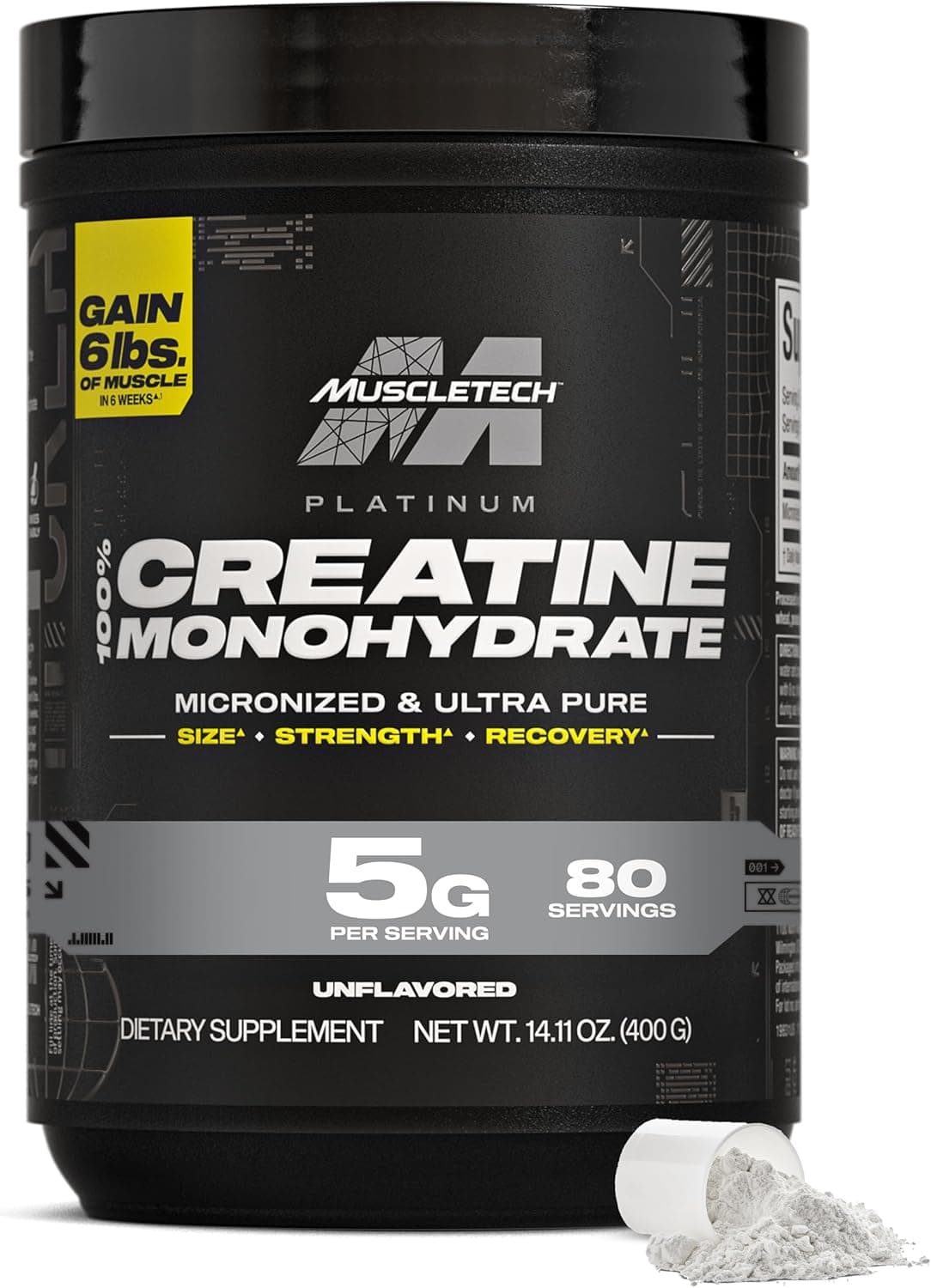 MuscleTech Platinum Pure Creatine Monohydrate Powder - image 1