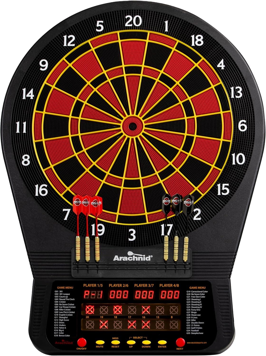 Arachnid Cricket Pro 670 Tournament-Quality Dartboard - image 1