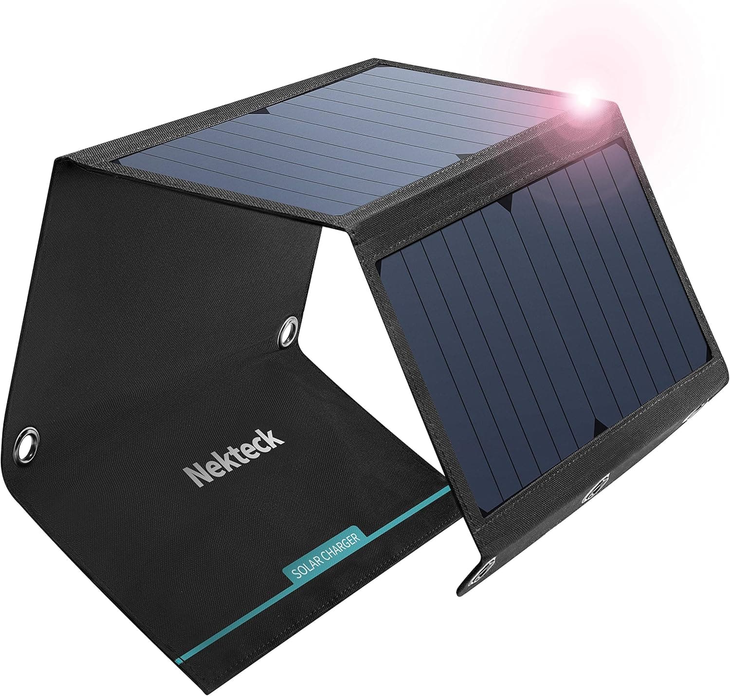 Nekteck 21W Solar Charger with 2 USB Ports - image 1