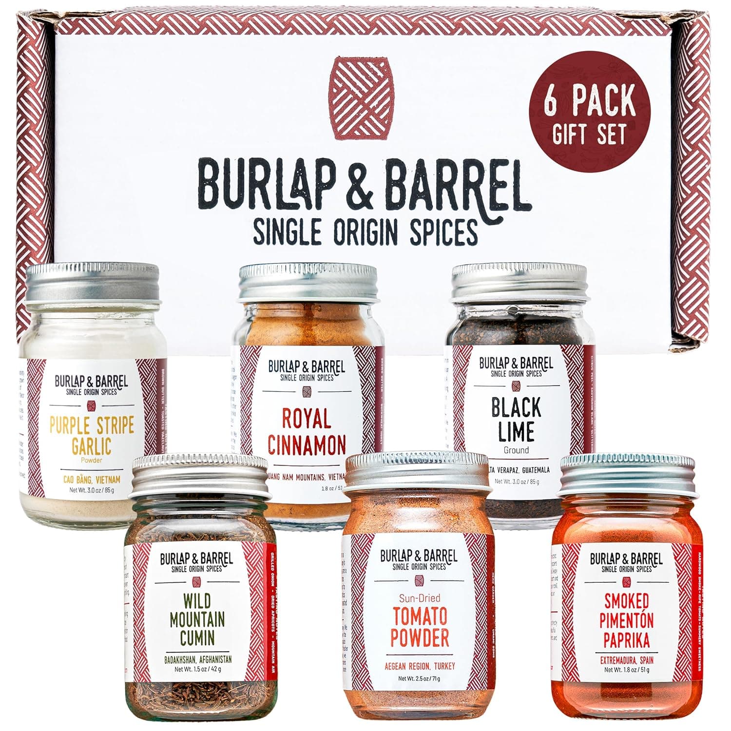 Burlap & Barrel 6-Pack Spice Gift Set - image 1