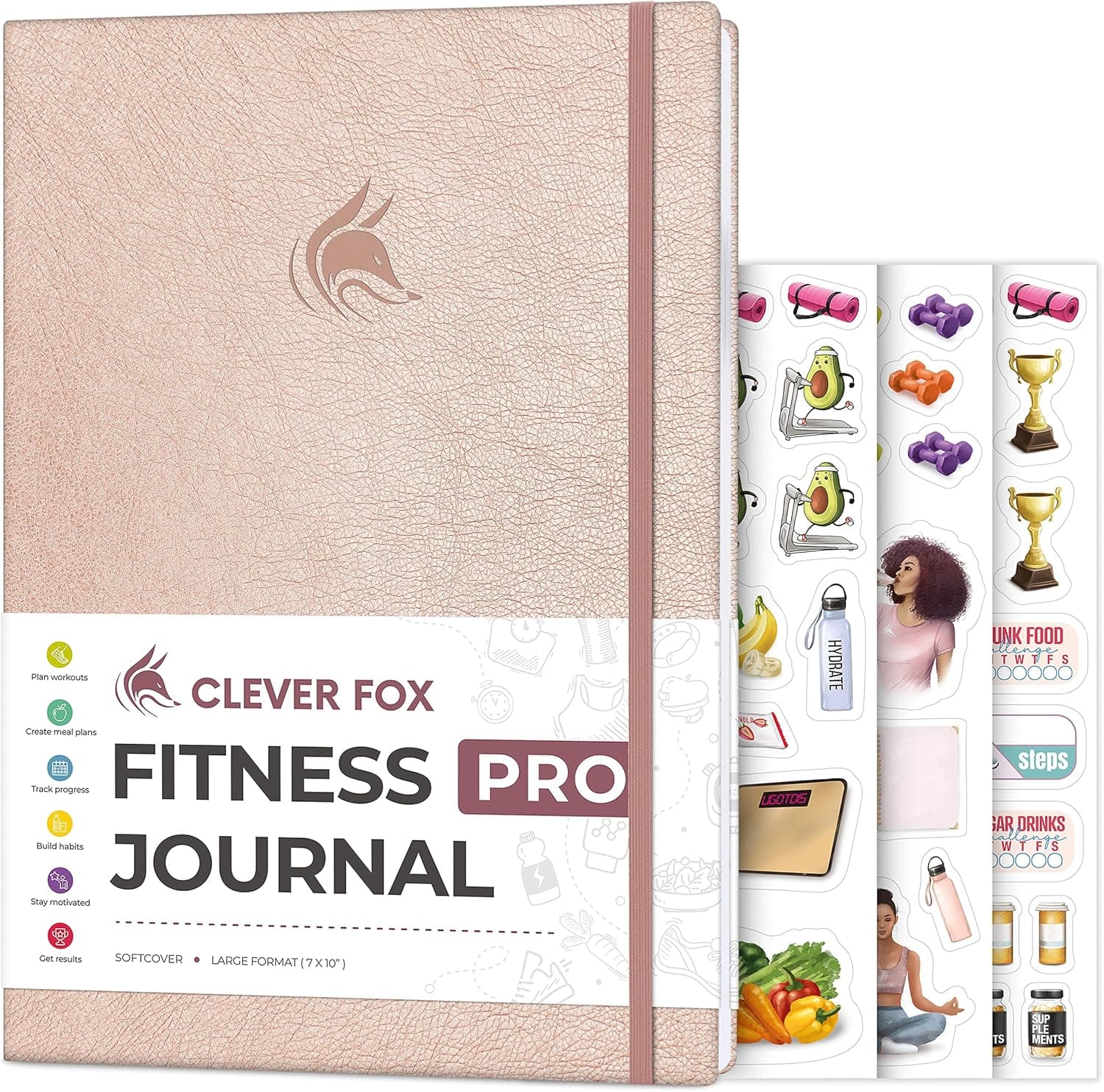 Clever Fox Fitness Journal PRO
