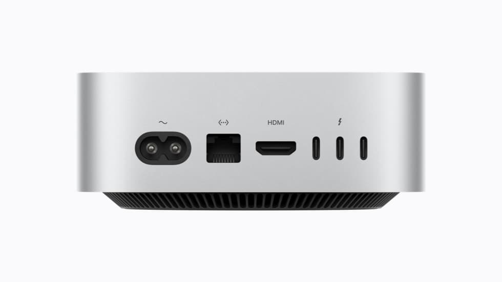 Apple Mac mini (2026) with M6 and M5 Pro, Ports, displays, and the same tiny chassis 2